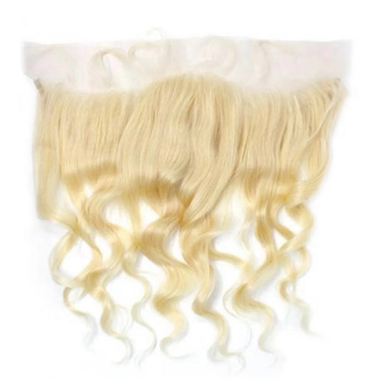 HD Blonde #613 Raw Indian Wavy 13x6 Frontal