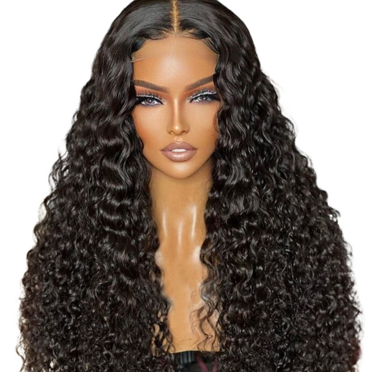 HD Raw Indian Deep Wavy 13x4 Frontal Wigs (Pre-Order)