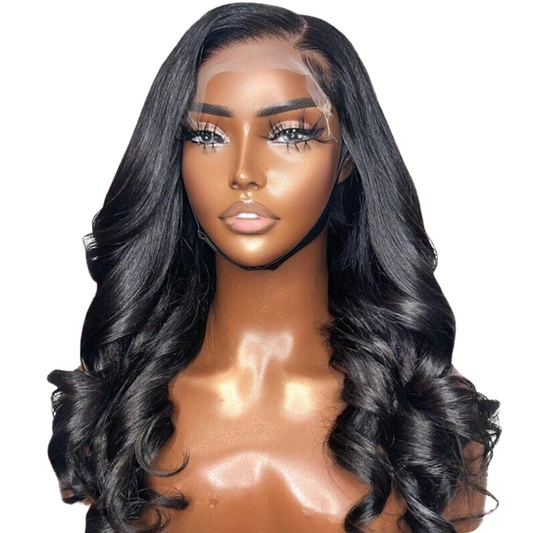 HD Raw Indian Wavy 13x4 Frontal Wigs (Pre-Order)